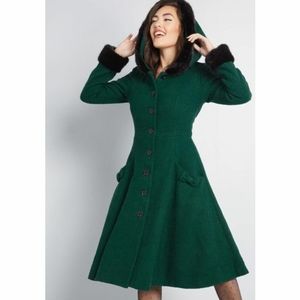 Modcloth × Collectif Winsome Warmth Hazel Coat